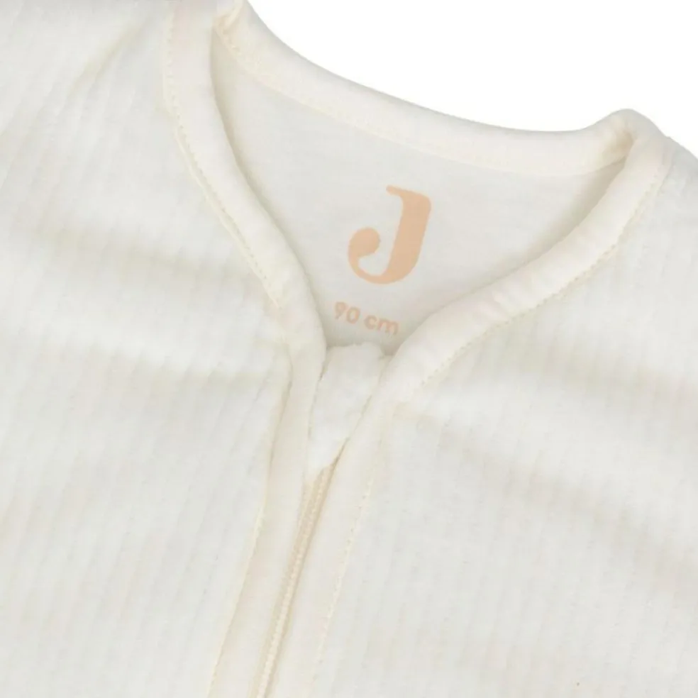 Gigoteuse à manches amovibles Rib Ivory (6-18 mois)