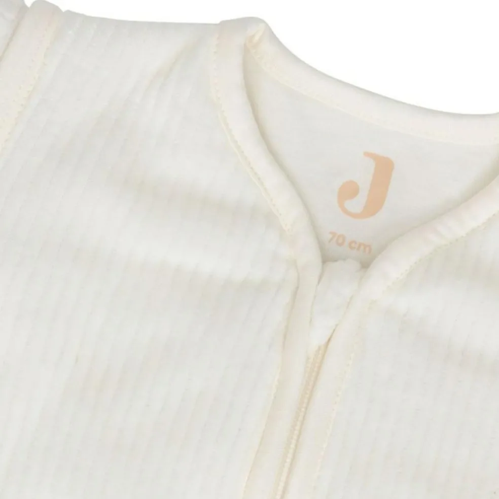 Gigoteuse à manches amovibles Rib Ivory (3-6 mois)