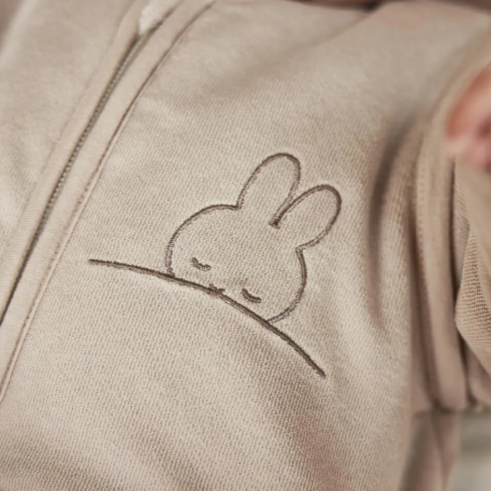 Gigoteuse à manches amovibles Miffy Terry Nougat (6-18 mois)