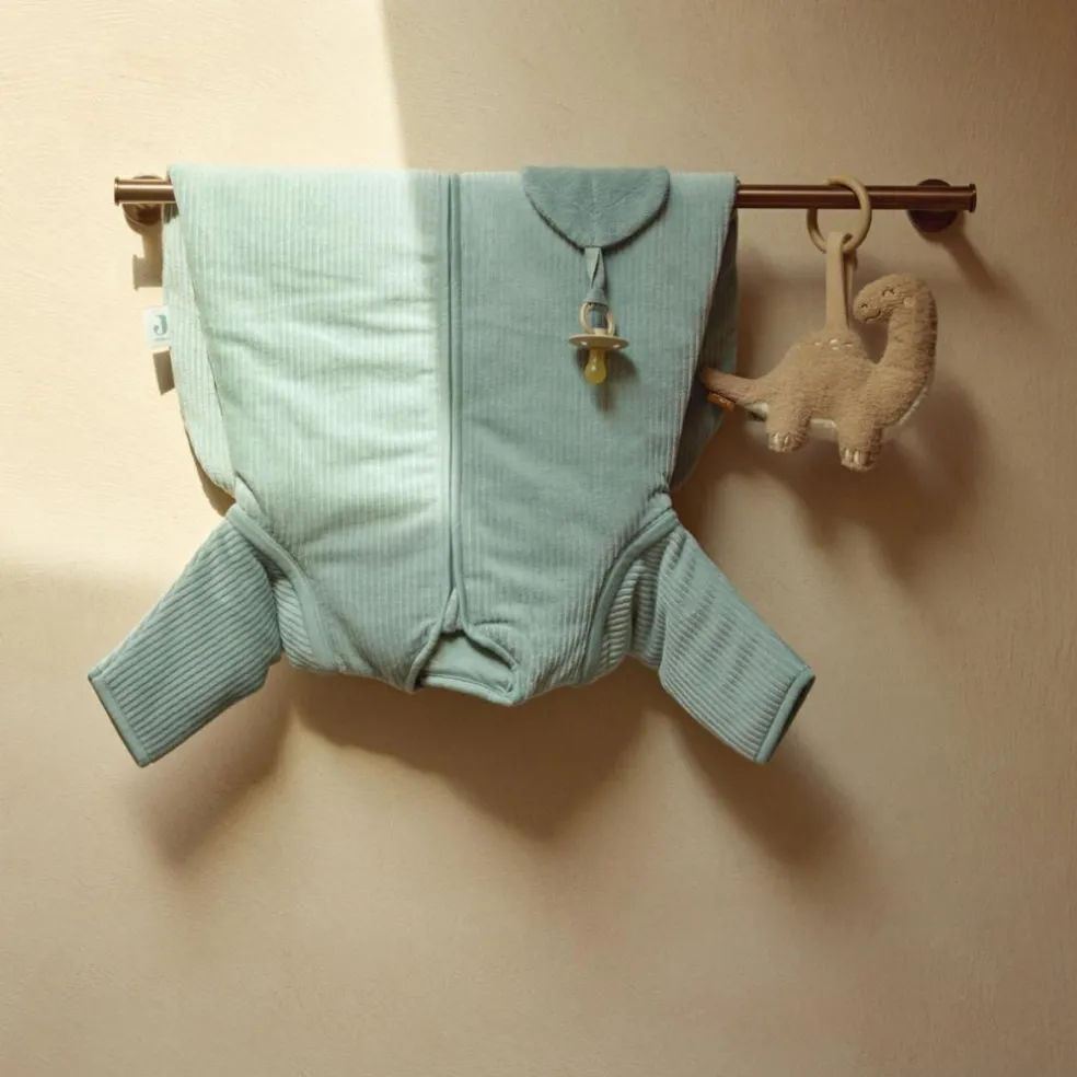 Gigoteuse à manches amovibles Rib Sea Green (3-6 mois)