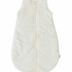 Gigoteuse à manches amovibles Rib Ivory (0-3 mois)