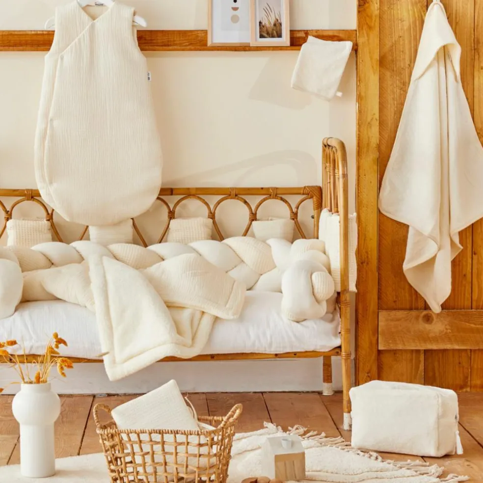 Gigoteuse chaude double gaze mousse de lait TOG 3,3 (70 cm)