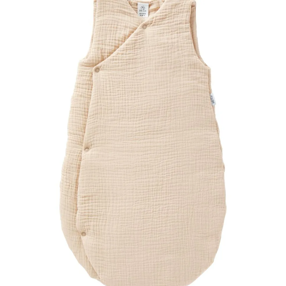 Gigoteuse chaude TOG 3,3 Kimono double gaze biscuit (0-6 mois)