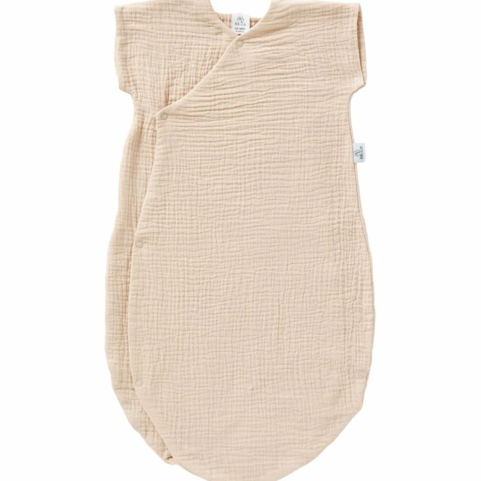 Gigoteuse d'été forme kimono double gaze biscuit (18-36 mois)