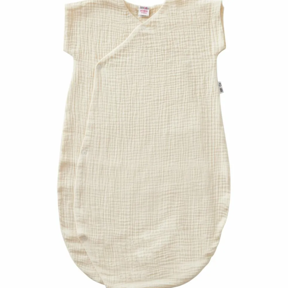 Gigoteuse d'été forme kimono double gaze mousse de lait (18-36 mois)