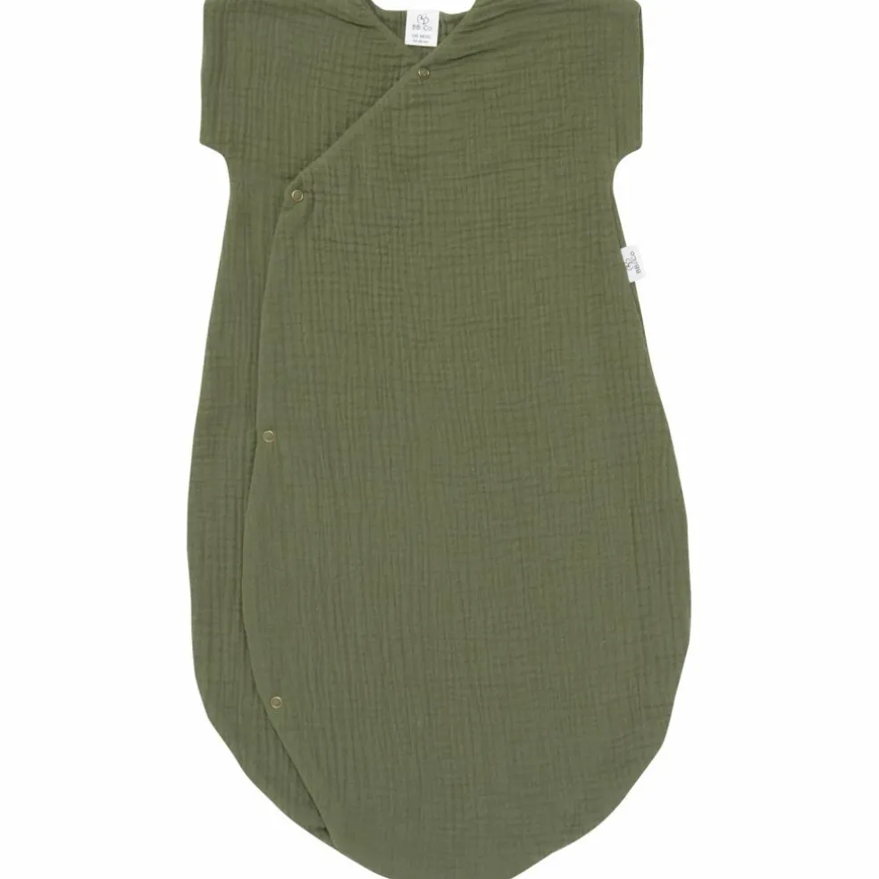 Gigoteuse d'été forme kimono double gaze fougère (18-36 mois)