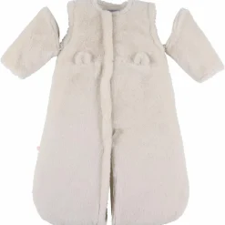 Gigoteuse en fausse fourrure beige (70cm)