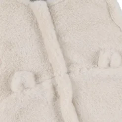 Gigoteuse en fausse fourrure beige (70cm)