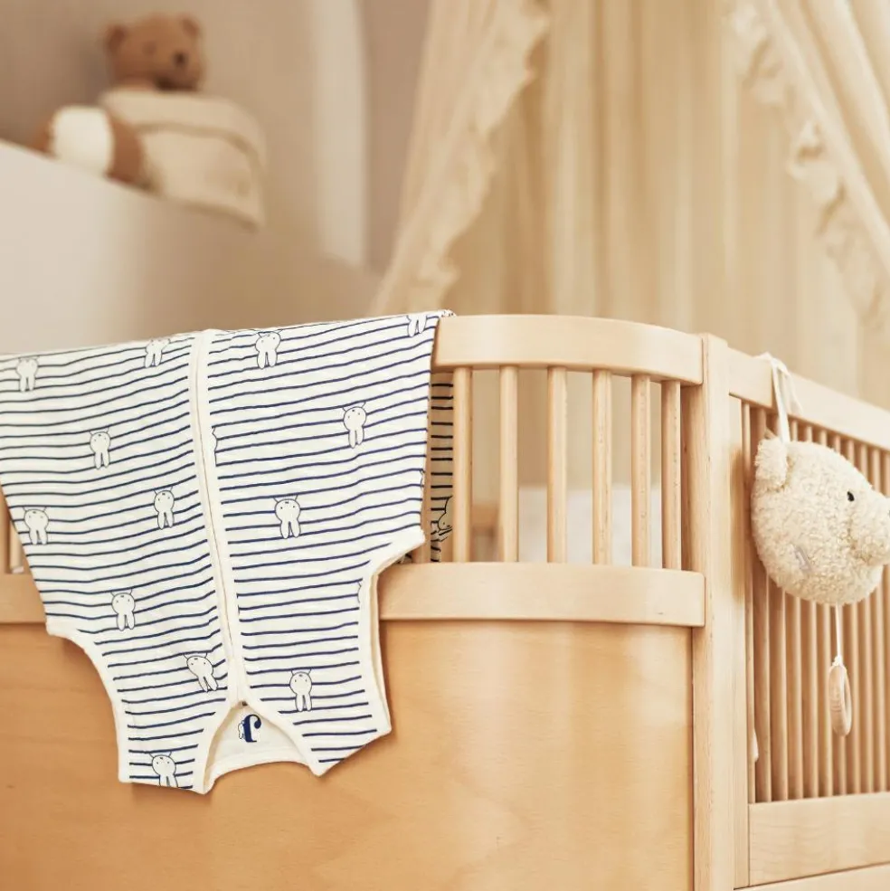 Gigoteuse en gaze de coton Miffy Stripe Navy TOG 0,5 (18-24 mois)