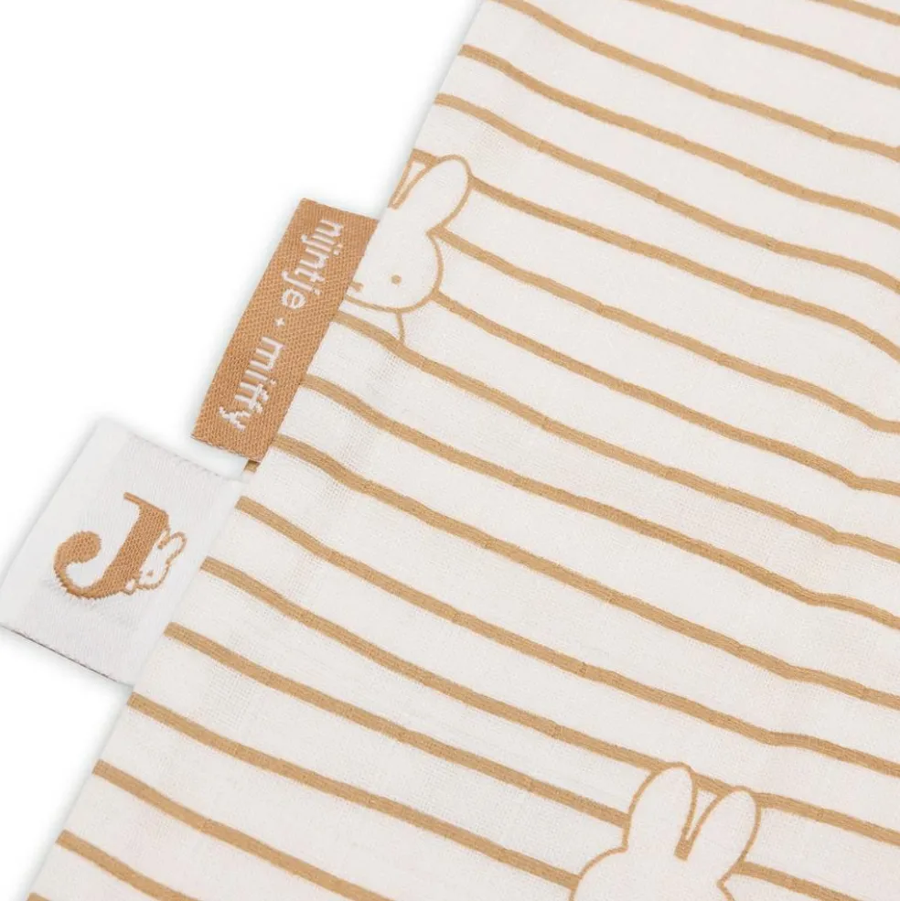 Gigoteuse en gaze de coton Miffy Stripe Biscuit TOG 0,5 (18-24 mois)