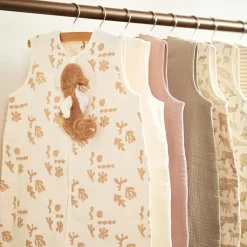 Gigoteuse en gaze de coton Miffy Stripe Biscuit TOG 0,5 (18-24 mois)