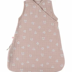 Gigoteuse en mousseline félins cappuccino TOG 1 (100 cm)