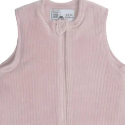 Gigoteuse en velours côtelé Wooly vieux rose TOG 3 (0-6 mois)