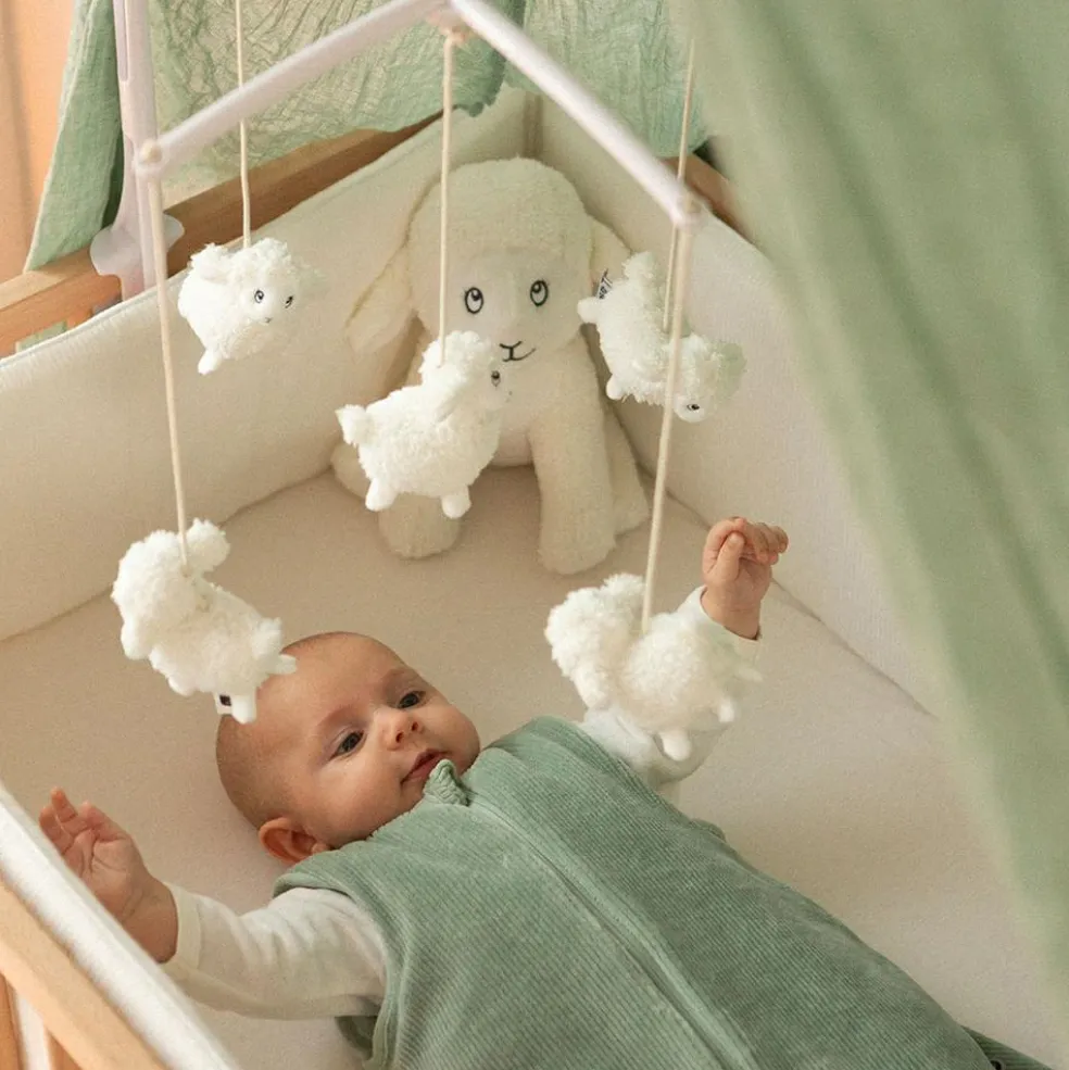 Gigoteuse en velours côtelé Wooly sauge TOG 3 (0-6 mois)