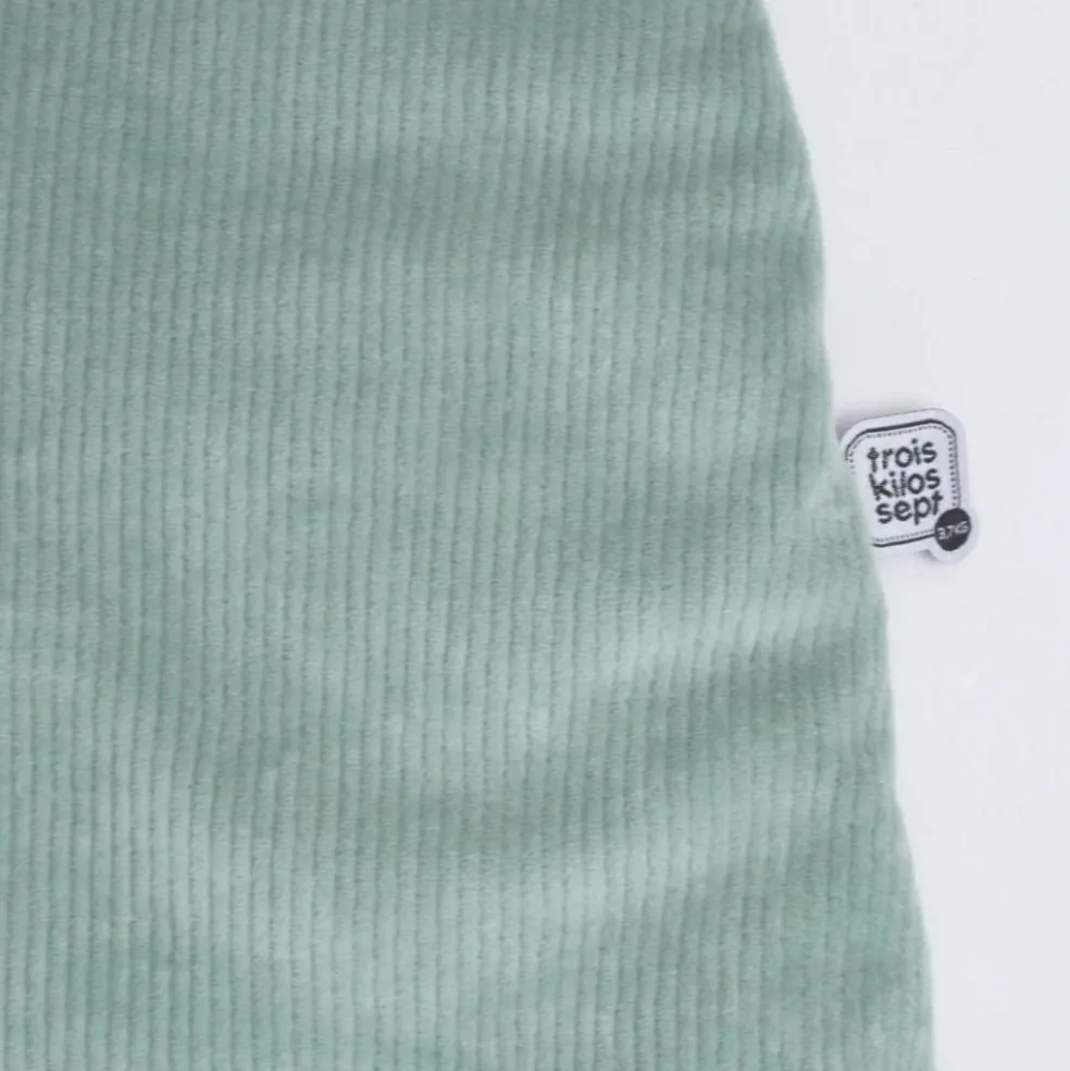Gigoteuse en velours côtelé Wooly sauge TOG 3 (0-6 mois)