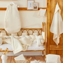 Gigoteuse forme kimono double gaze mousse de lait (18-36 mois)