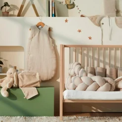 Gigoteuse forme kimono double gaze biscuit (18-36 mois)