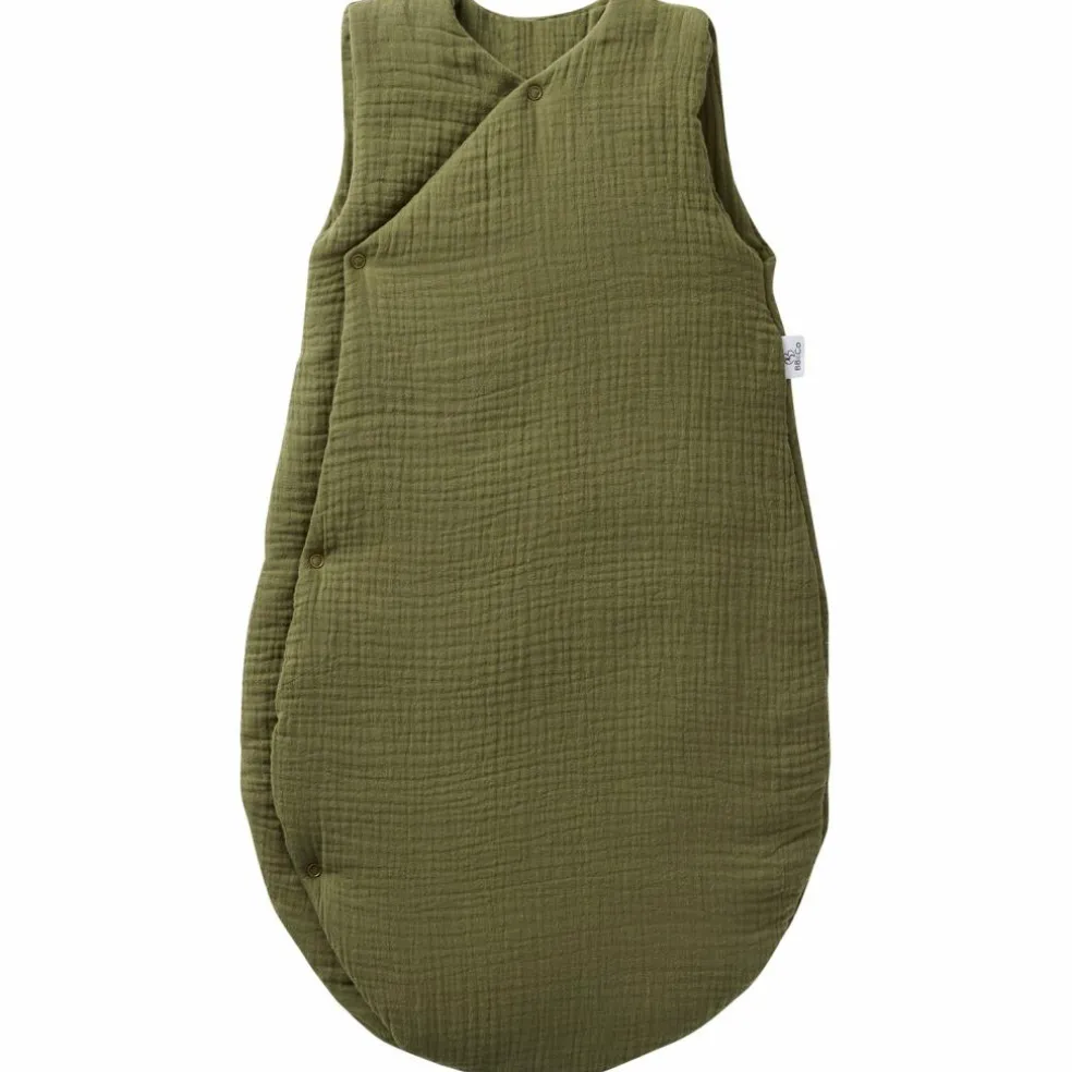 Gigoteuse forme kimono double gaze fougère (18-36 mois)