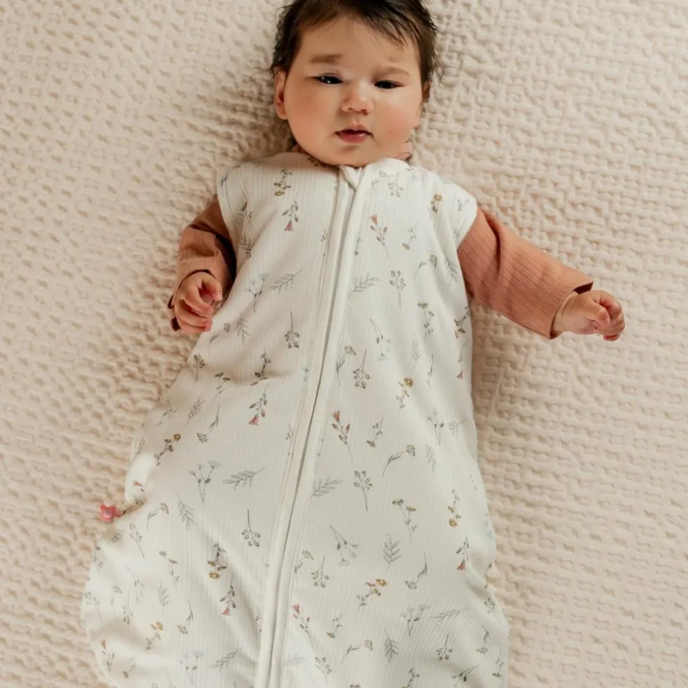 Gigoteuse jersey pointelle Pretty flowers TOG 1.0 - 2.0 (50 cm)