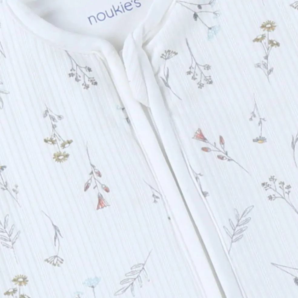 Gigoteuse jersey pointelle Pretty flowers TOG 1.0 - 2.0 (50 cm)