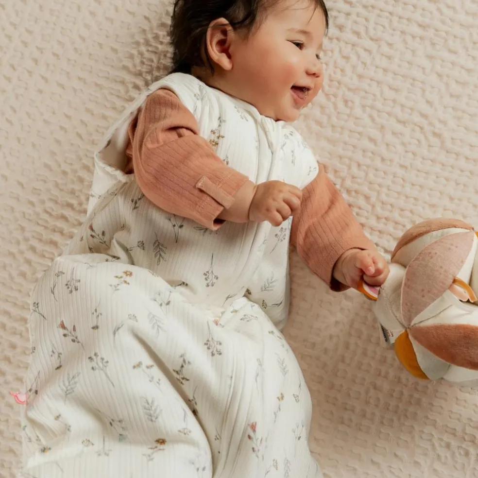 Gigoteuse jersey pointelle Pretty flowers TOG 1.0 - 2.0 (100 cm)