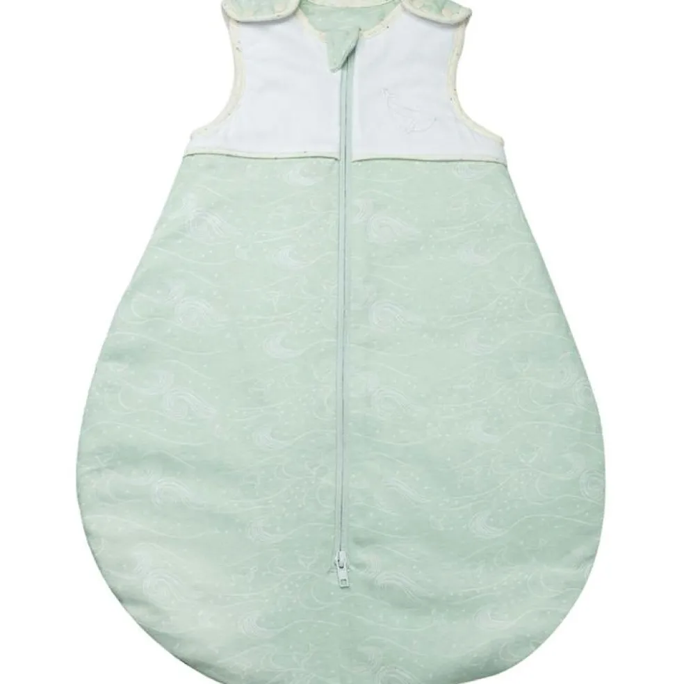 Gigoteuse légère Au Large de Nova vert d'eau et blanc (65cm)