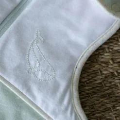 Gigoteuse légère Au Large de Nova vert d'eau et blanc (65cm)