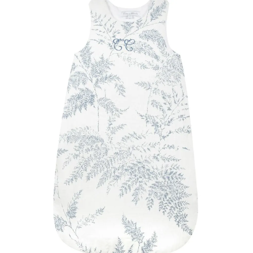 Gigoteuse légère en coton et lin Feuillage (70 cm)