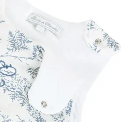 Gigoteuse légère en coton et lin Feuillage (70 cm)