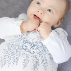 Gigoteuse légère en coton et lin Feuillage (70 cm)