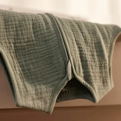 Gigoteuse légère en gaze de coton Sea Green TOG 0,5 (3-6 mois)