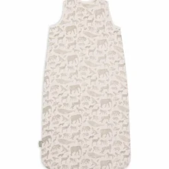 Gigoteuse légère en gaze de coton Animals Olive Green (3-6 mois)