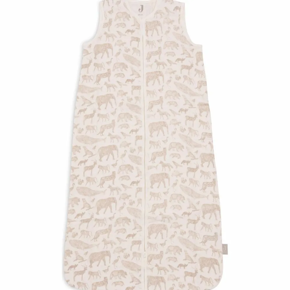 Gigoteuse légère en gaze de coton Animals Nougat (3-6 mois)