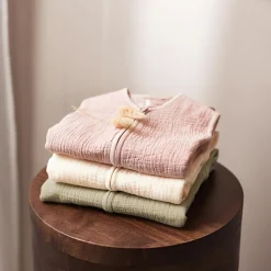 Gigoteuse légère gaze de coton Olive Green TOG 0,5 (6-18 mois)