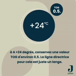 Gigoteuse légère Jersey Teddy Bear TOG 0,5 (18-24 mois)