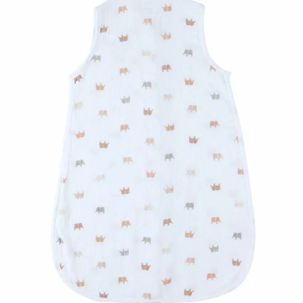 Gigoteuse mousseline Elephants TOG < 1.0 (70 cm)
