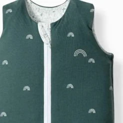 Gigoteuse réversible 4 saisons verte écureuils 0-6 mois