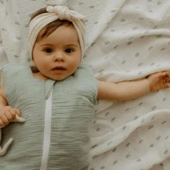 Gigoteuse réversible 4 saisons verte 6-18 mois