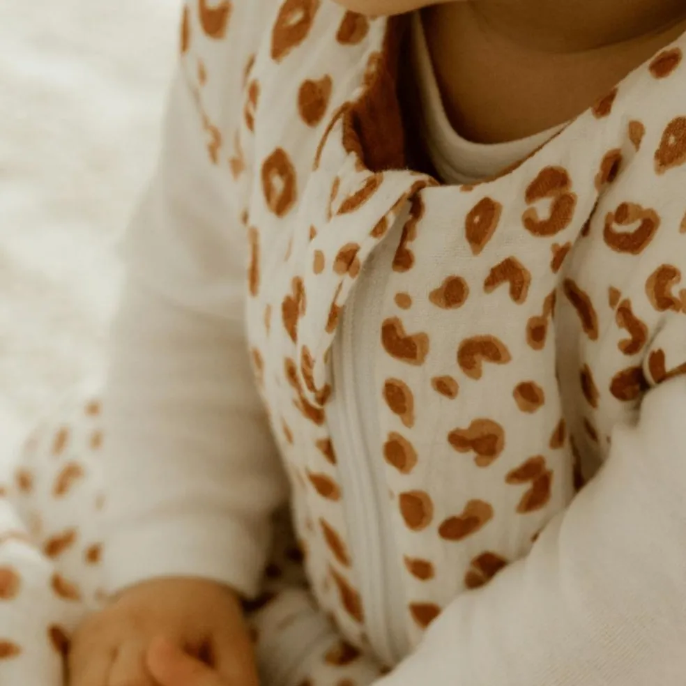 Gigoteuse réversible 4 saisons léopard 6-18 mois