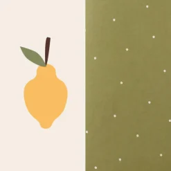 Gigoteuse réversible 4 saisons citrons (0-6 mois)