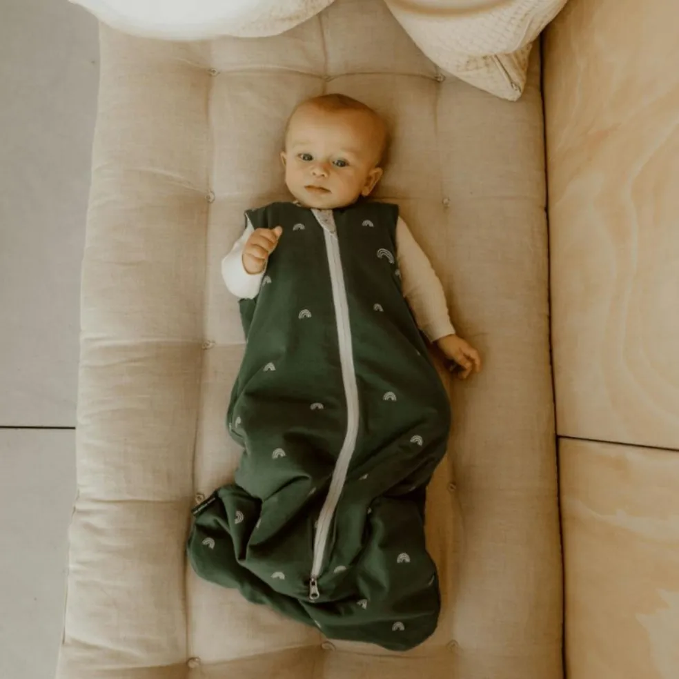 Gigoteuse réversible 4 saisons verte écureuils 18-36 mois