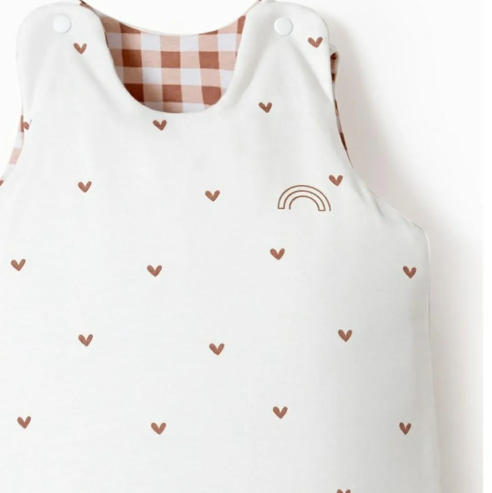 Gigoteuse réversible 4 saisons vichy 0-6 mois