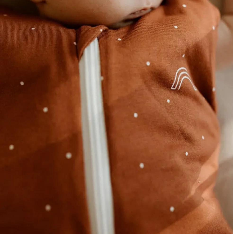 Gigoteuse réversible 4 saisons terra-coeurs (6-18 mois)