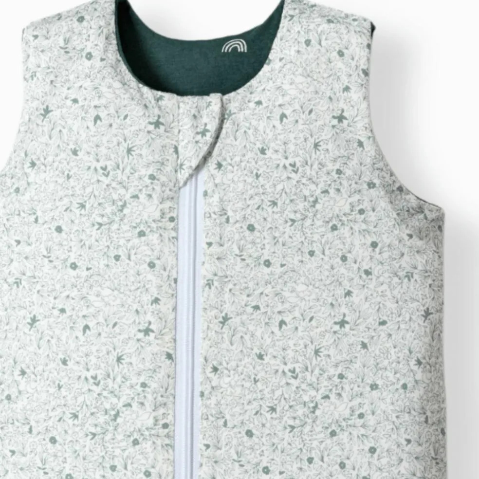 Gigoteuse réversible 4 saisons verte écureuils 6-18 mois