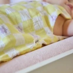 Gigoteuse été Comme un bonbon Romy (0-6 mois) damier jaune