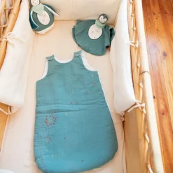 Gigoteuse TOG 2 Bleu céladon personnalisable (0-6 mois)