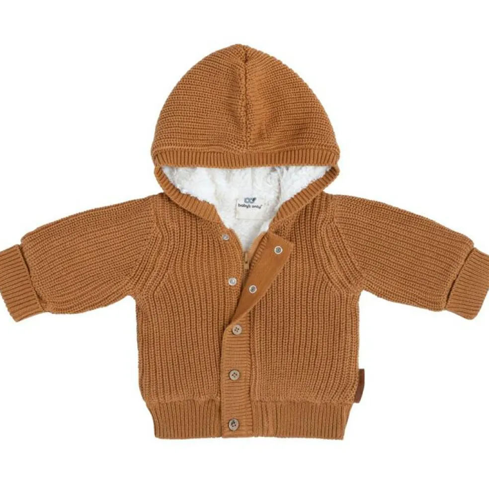 Gilet chaud à capuche Soul caramel (3 mois)