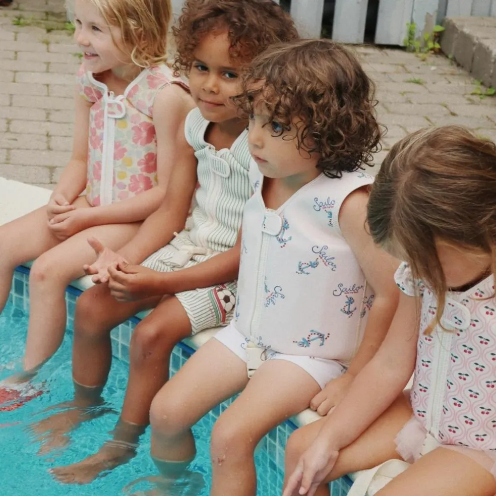 Gilet de natation Avery Fleur anglaise (2-3 ans)