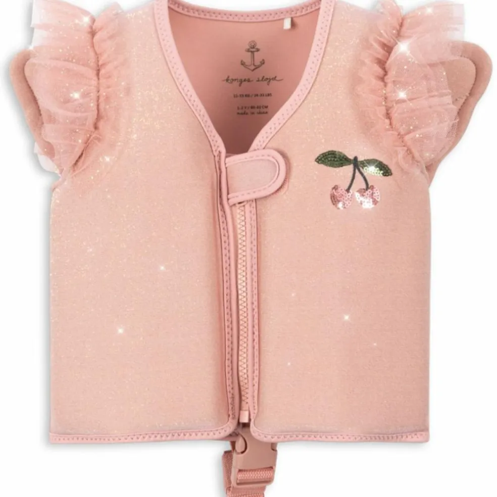 Gilet de natation Piper rose poudré (2-3 ans)