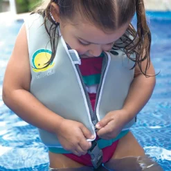 Gilet de natation évolutif Näj Gris (1-3 ans)